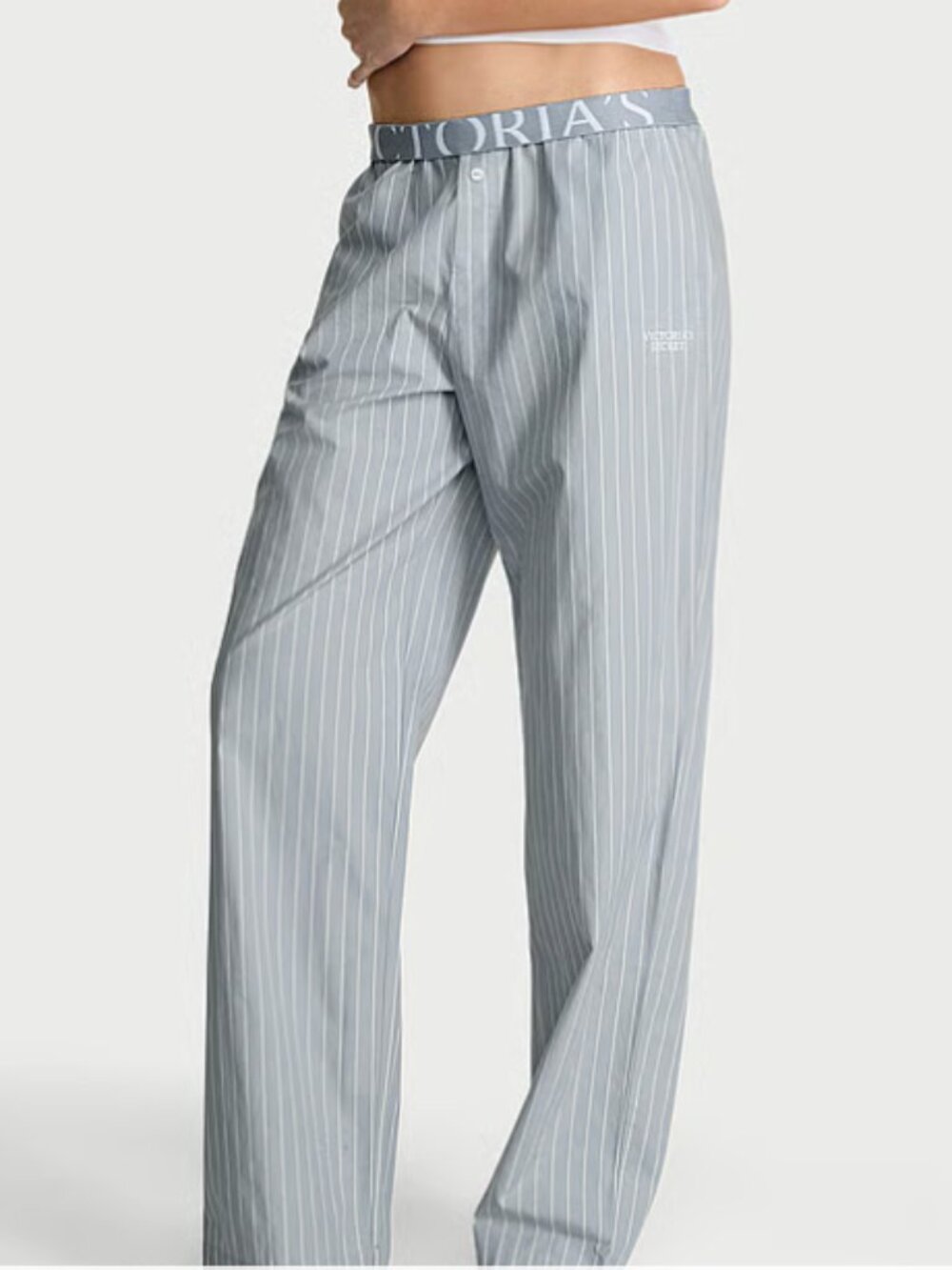 VICTORIA'S SECRET Sleep Heritage 100% Cotton Pajama Pants - Large - NWT
